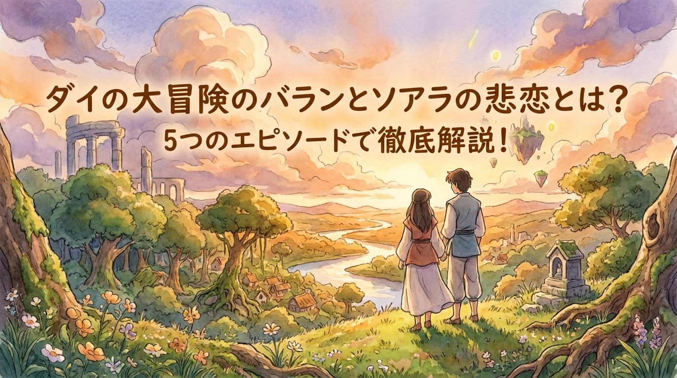 ダイの大冒険のバランとソアラの悲恋とは?5つのエピソードで徹底解説!