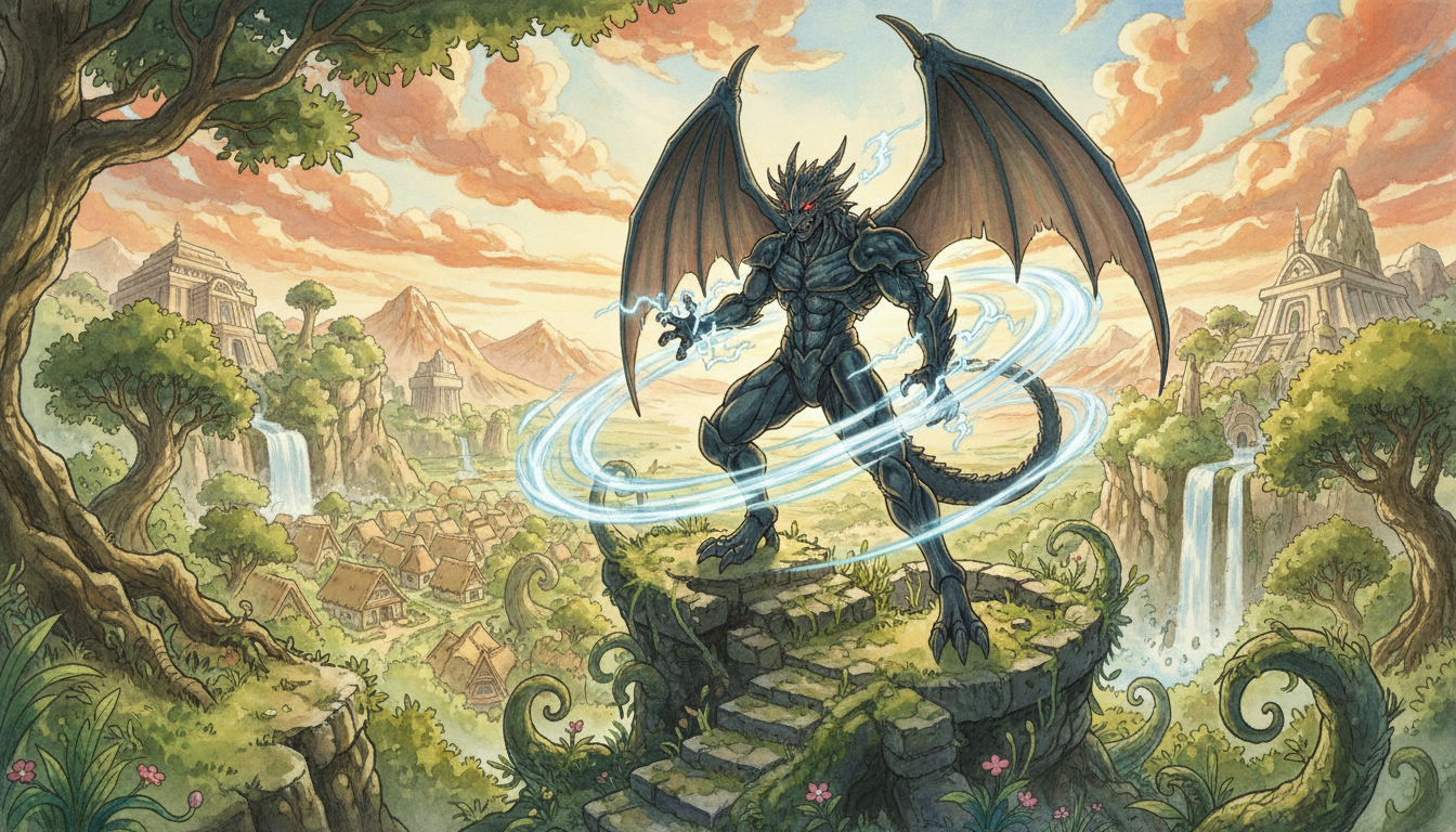 ダイの大冒険のバランが変身する竜魔人は作中屈指の最強形態です